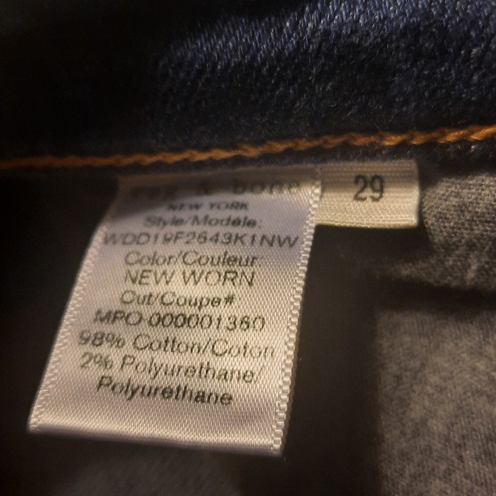 RAG & BONE Jeans Dre Low Rise Slim Boyfriend Dark Blue Denim Anthropologie - Picture 14 of 14